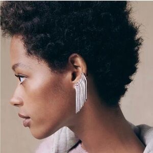 NWT Free People Kiss Kiss Cuff Dangles